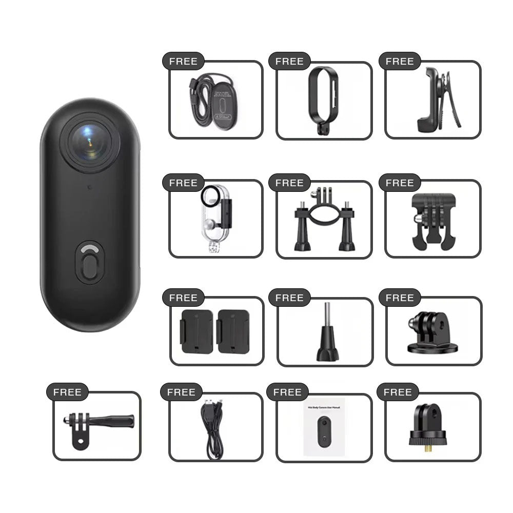 Pulimore - The #1 Smallest 4K POV Camera