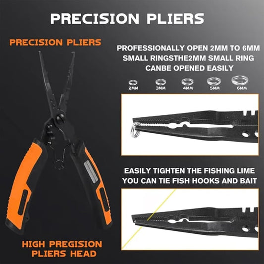 Multifunctional Stainless Steel Fishing Pliers