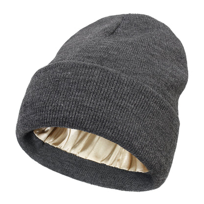 Protective Hairstyle Knit Hat - Winter Knit Beanie Hat